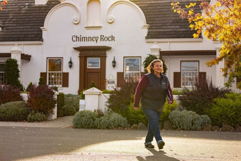 Elizabeth Vianna Winemaker at Chimney Rock Winery