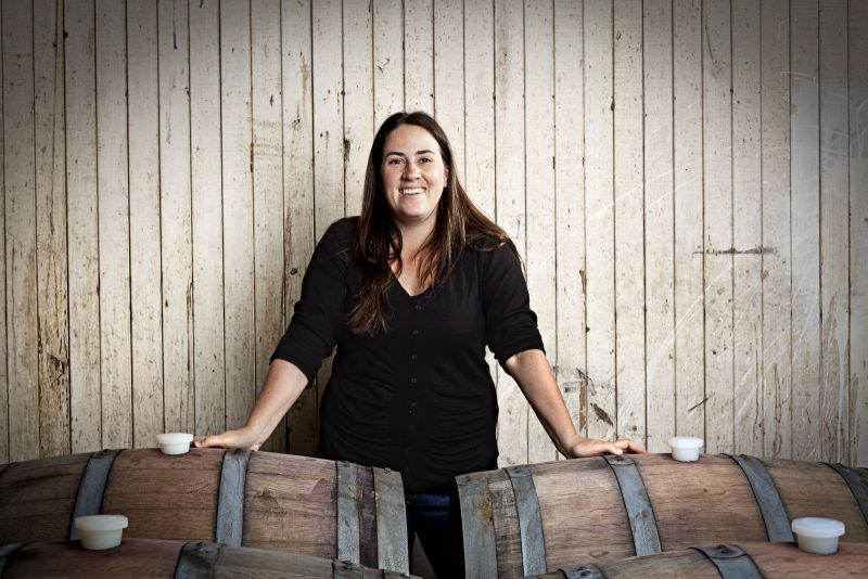 Natalie West - Winemaker at Foppiano Vineyards. Healdsburg CA