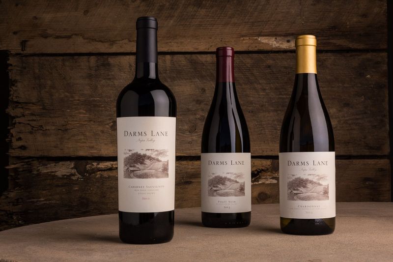 Darms Lane Winery - Products Lineup. Napa Valley
