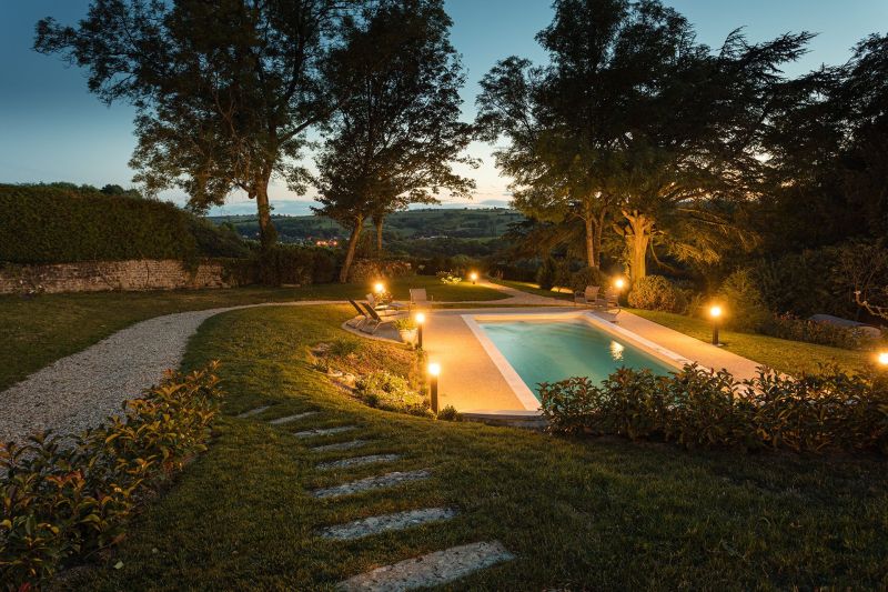 Domaine de Cromey at Night