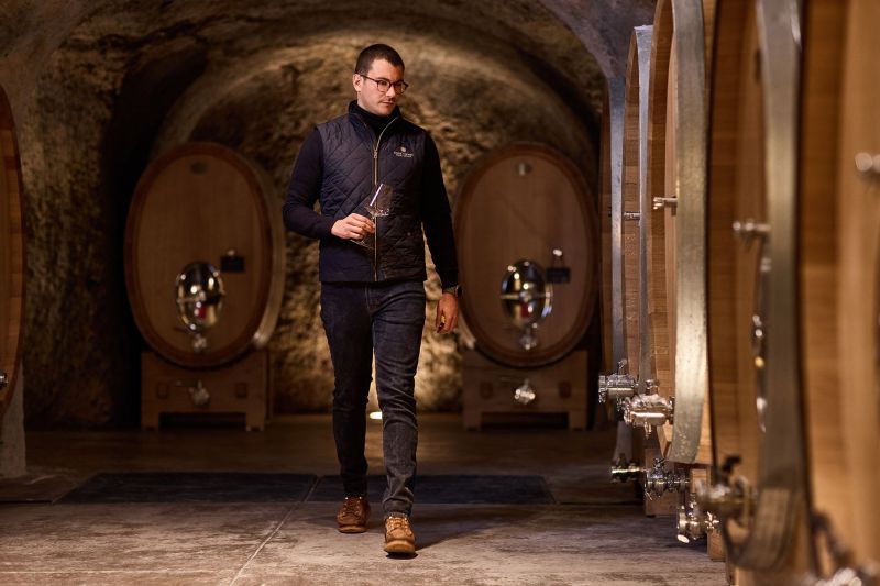 Louis-Clement Prats Winemaker Eisele Vineyard