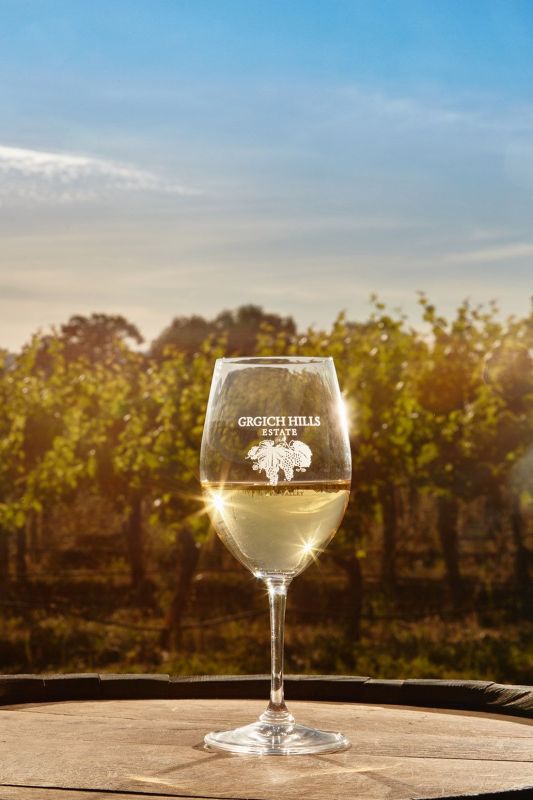 Grgich Hills Glass of White Wine
